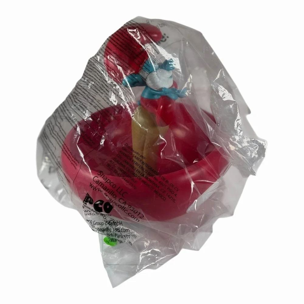 2025 Smurfs Papa Smurf Popcorn Bucket Theater Promo Collectible NEW Sealed